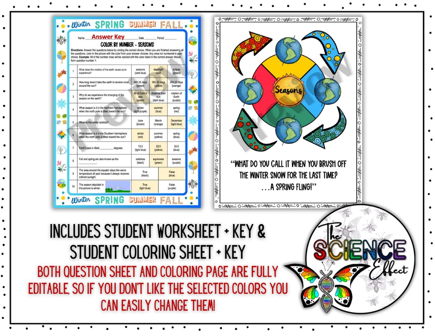 Astronomy Color-By-Number Bundle | Space Science Color-By-Number Worksheets - Image 7