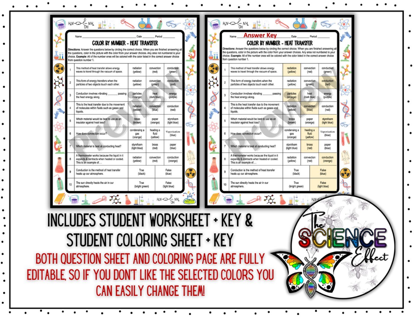 Heat Transfer Science Activity Bundle 30% OFF! | No-Prep Physics Activities - Image 10