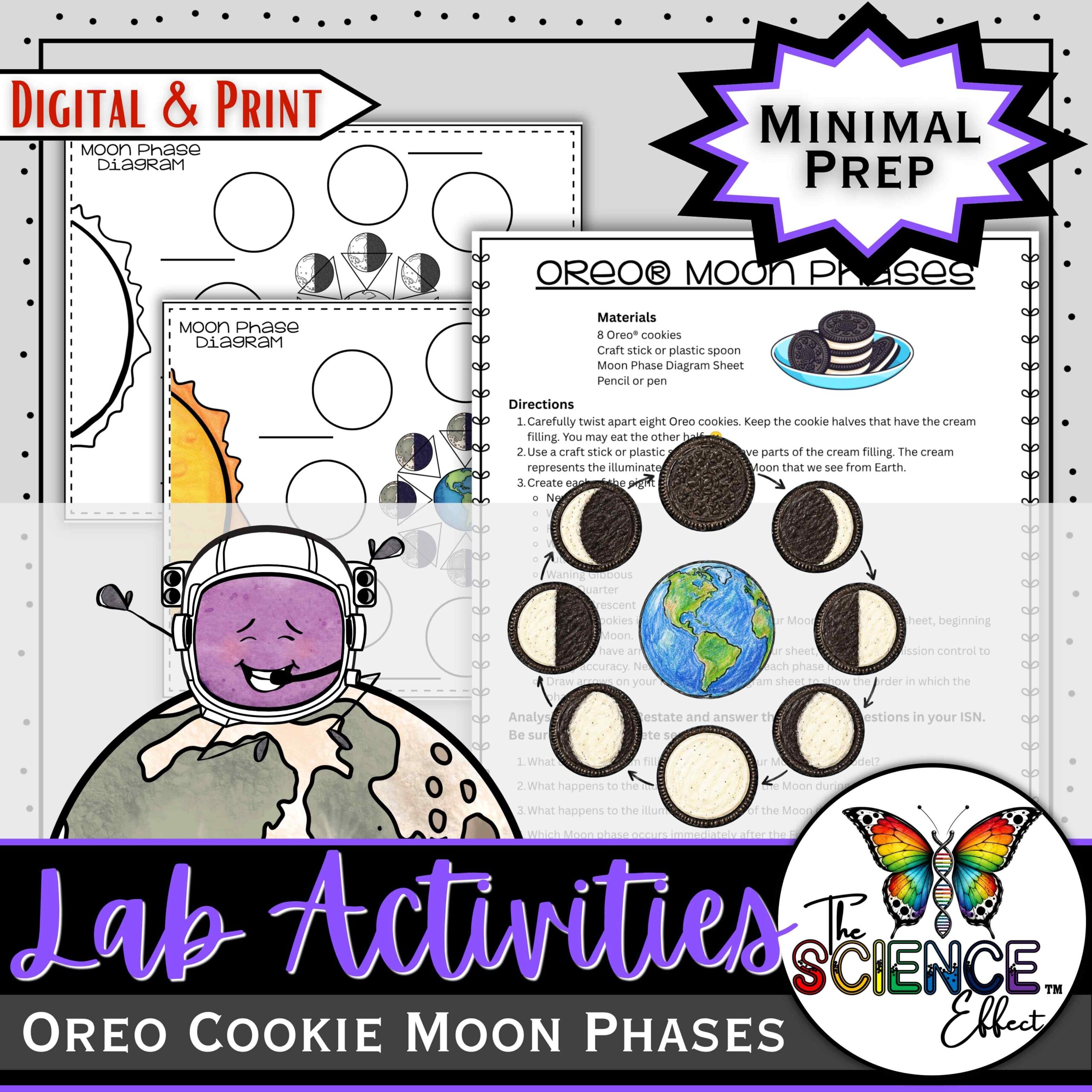 Oreo Moon Phases