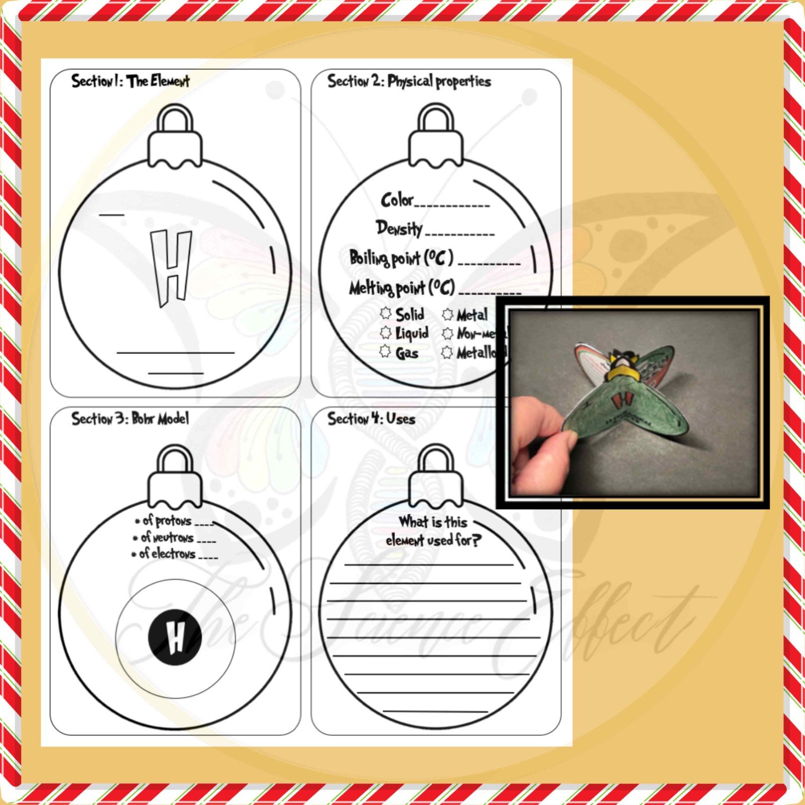 Periodic Table of Elements | Christmas Science Activity Bundle - Image 6