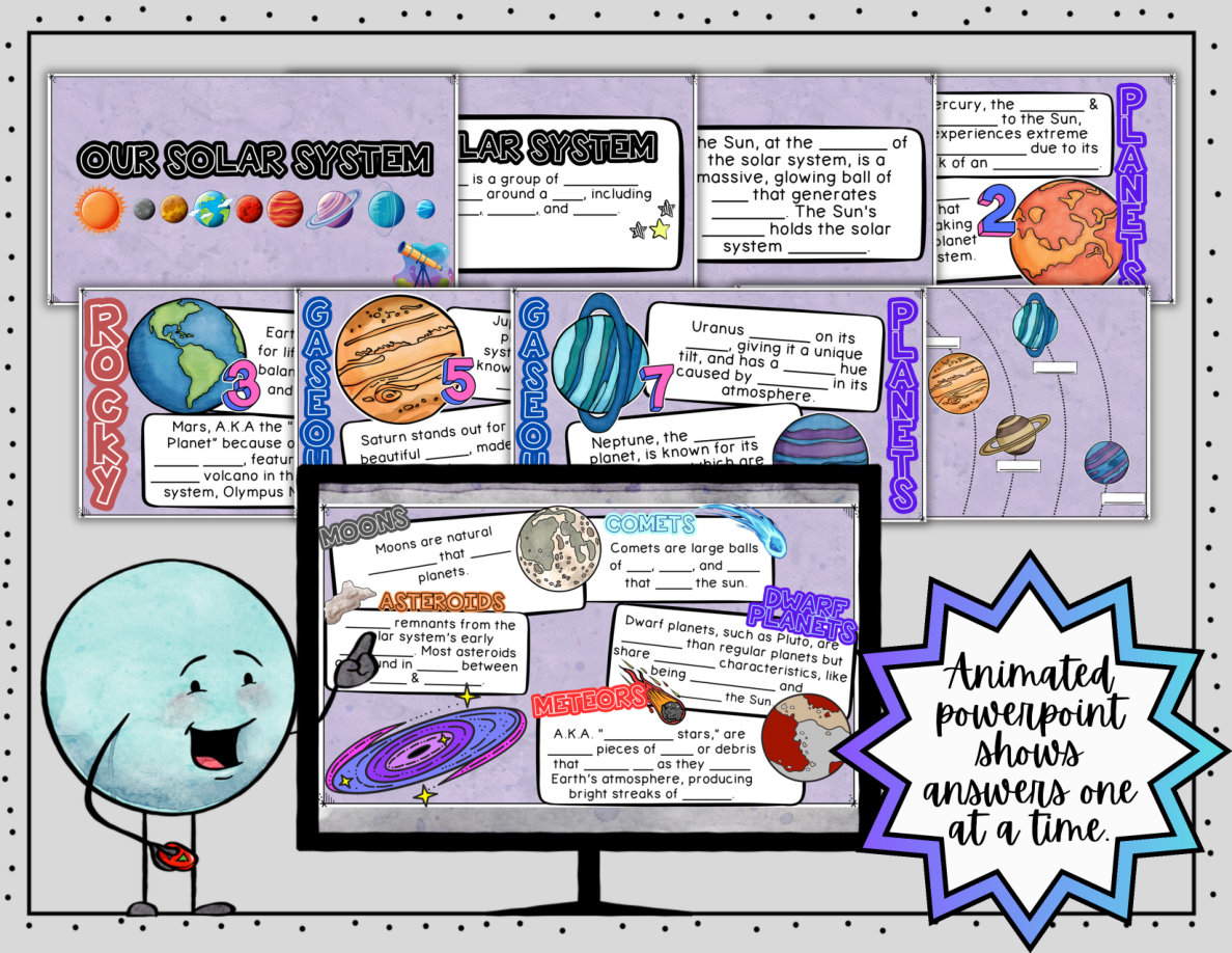Digital Doodle Notes ~ Solar System ~ Science Doodle Notes - Image 6