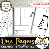 Chemistry Themed One Pager Templates