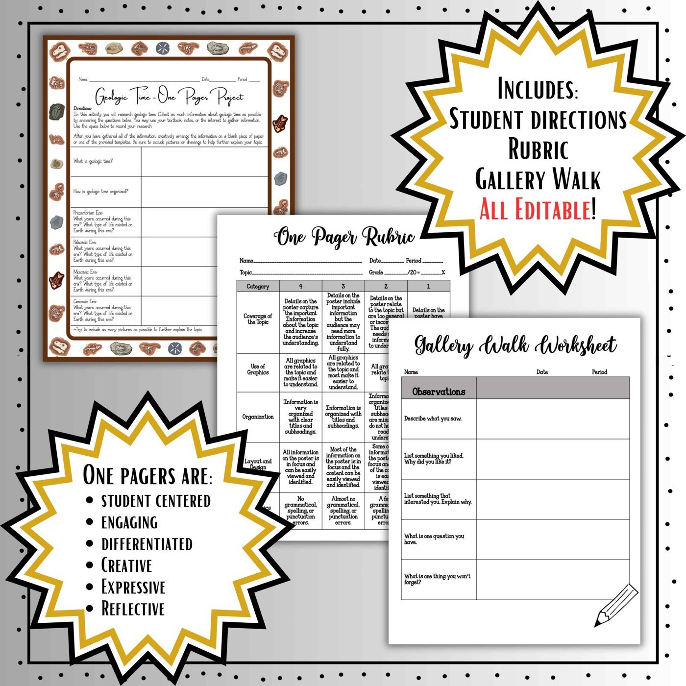Geologic Time Activity Bundle 30% OFF! | No-Prep Earth Science Activities - Image 7