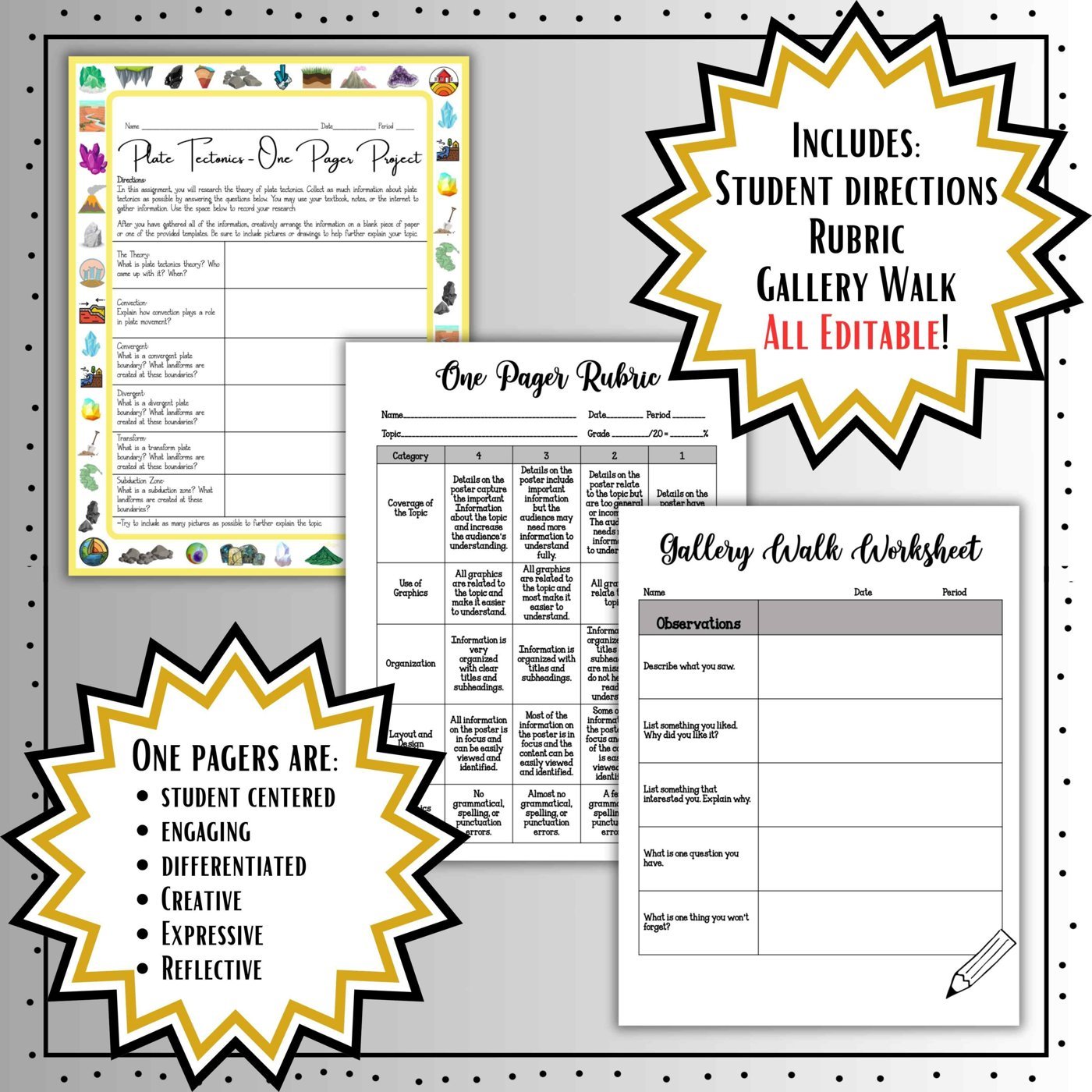 Plate Tectonics Activity Bundle 30% OFF! | No-Prep Earth Science Activities - Image 2