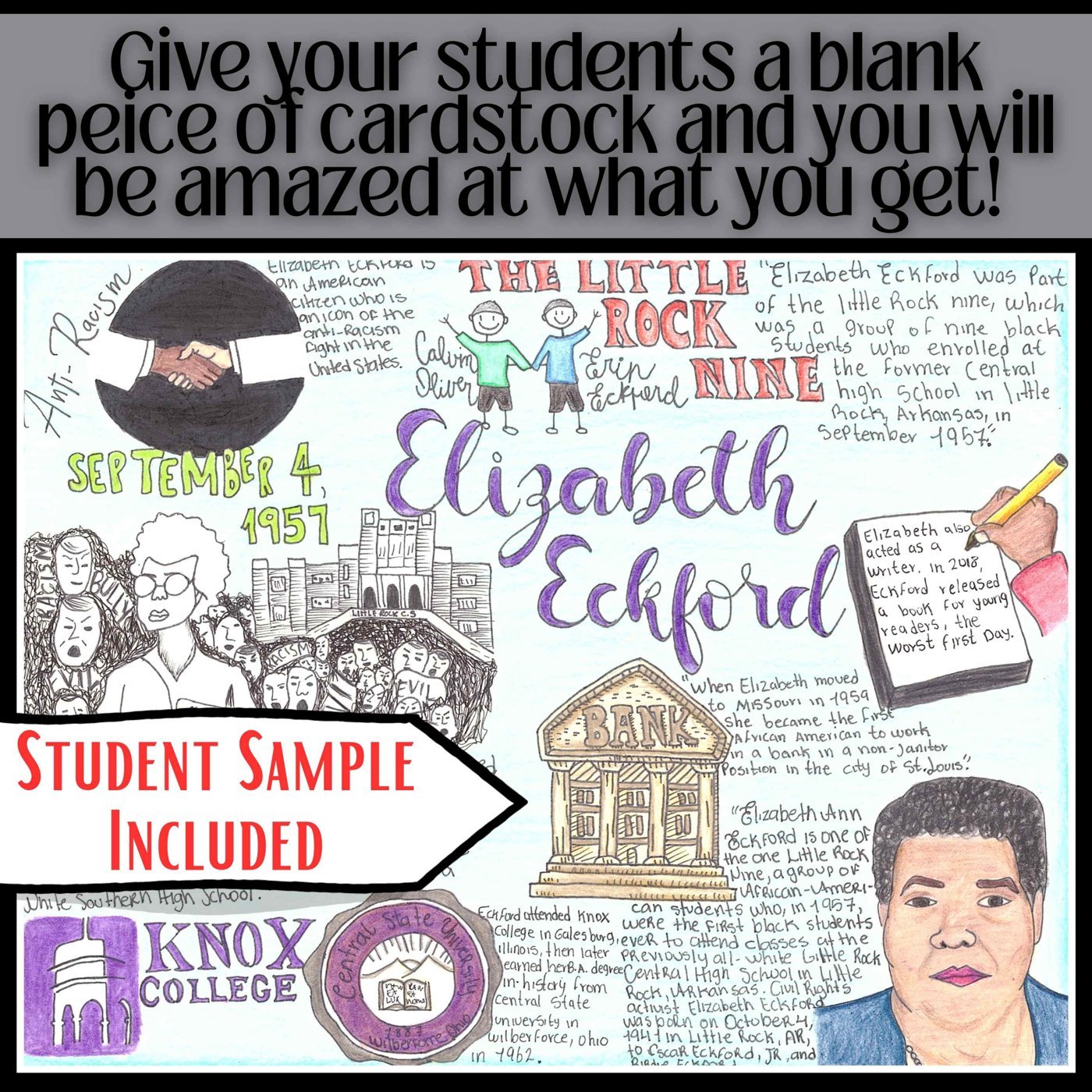 Black History Month | One Pager Research Project - Image 3