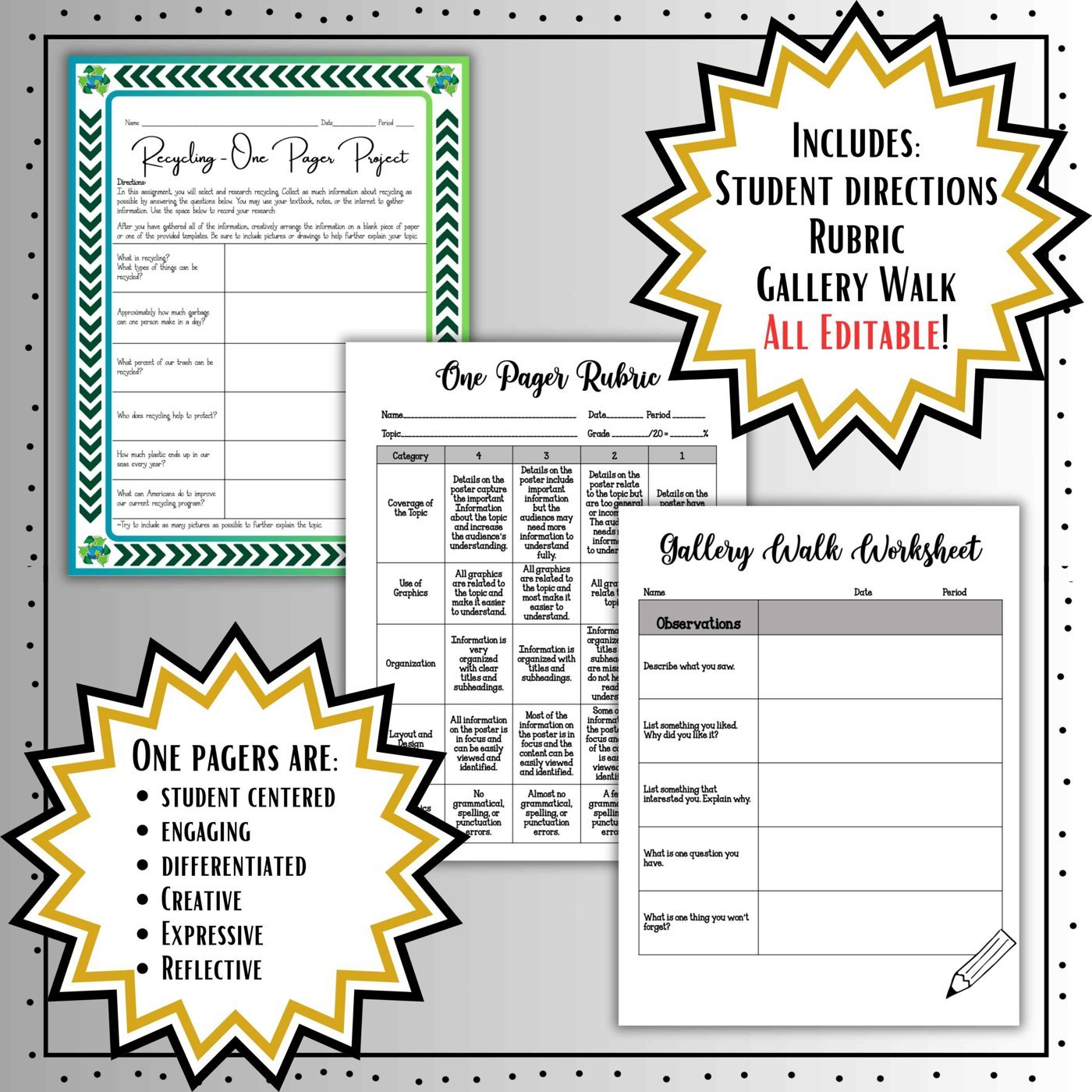 Recycling Activity Bundle — Earth Day & Environmental Science Lessons - Image 12