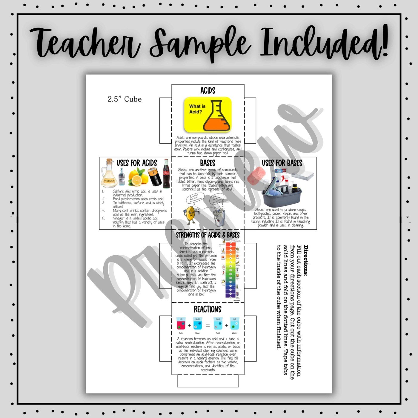 Acids & Bases Activity Bundle 30% OFF! | No-Prep Chemistry Activities - Image 5