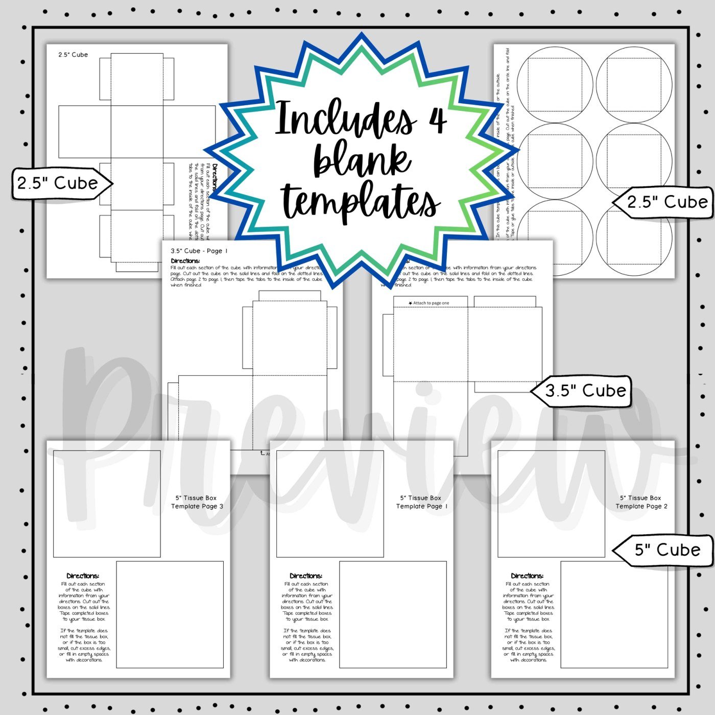 Renewable Energy 3D Research Project Cube | Earth Day Activity - Image 4