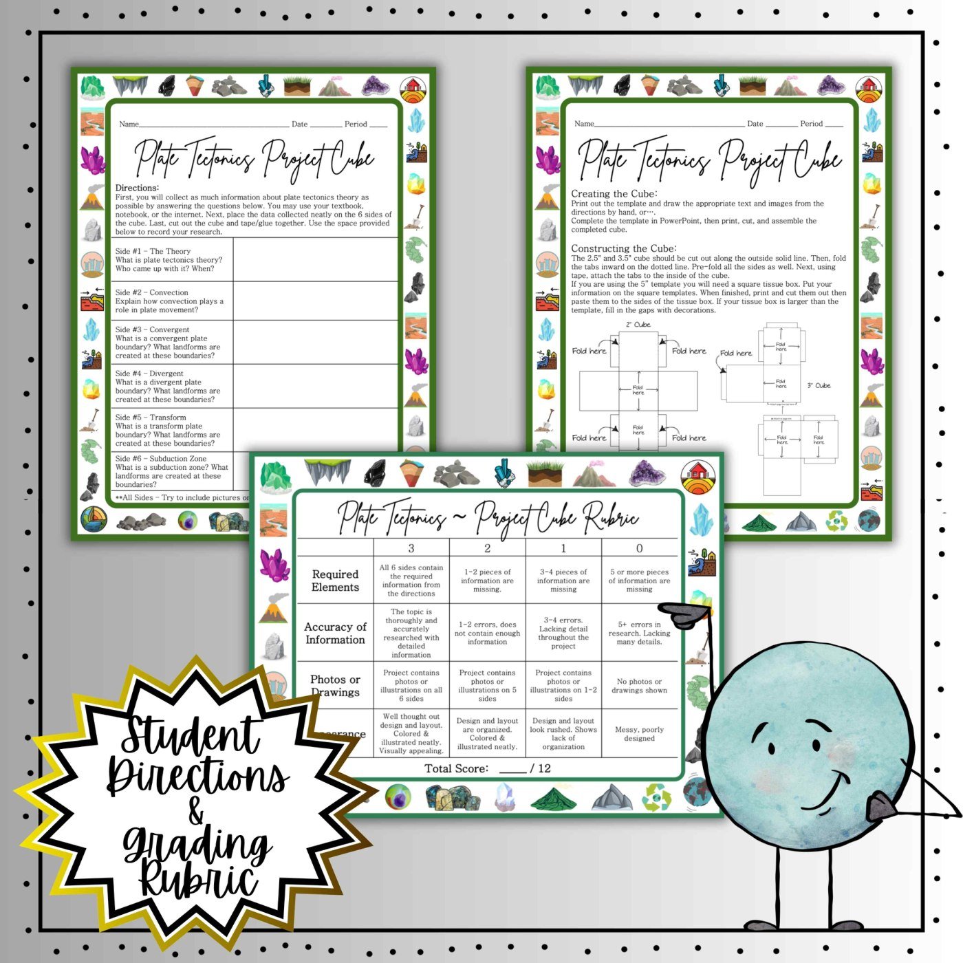 Plate Tectonics Activity Bundle 30% OFF! | No-Prep Earth Science Activities - Image 7