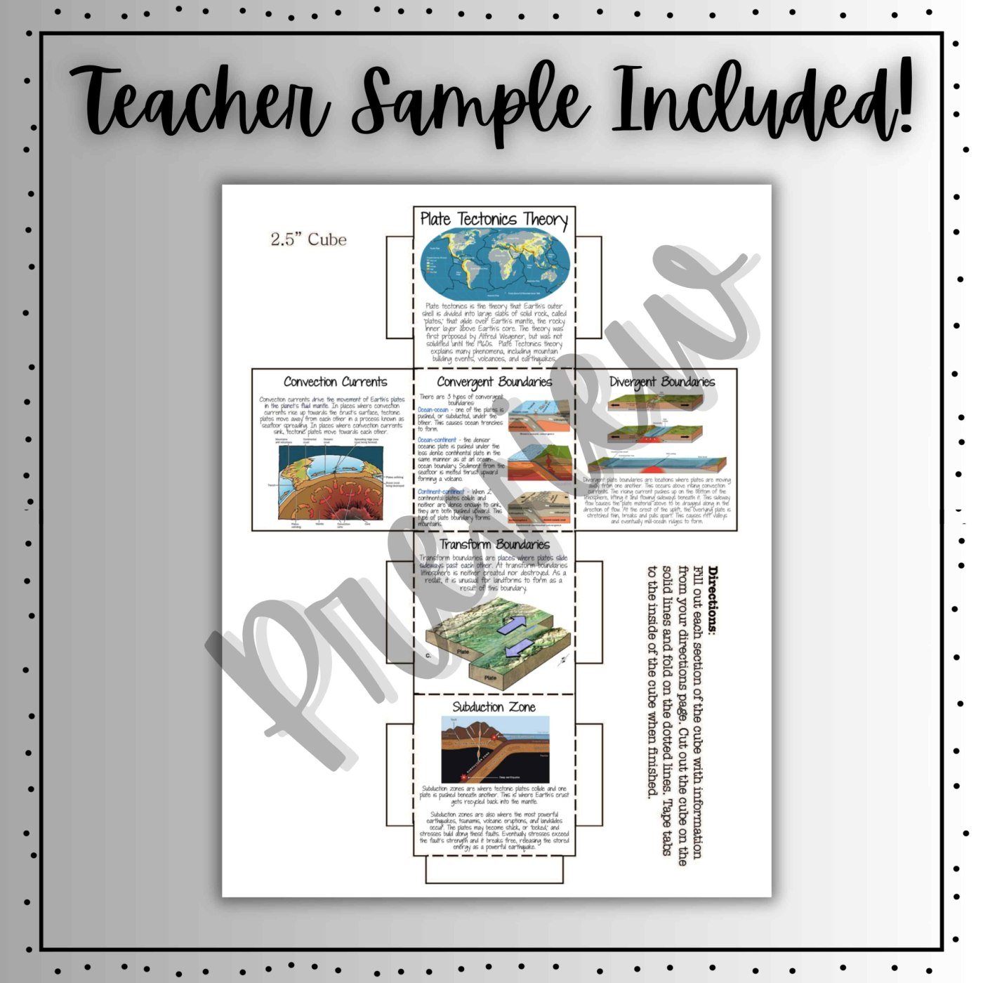 Plate Tectonics Activity Bundle 30% OFF! | No-Prep Earth Science Activities - Image 10